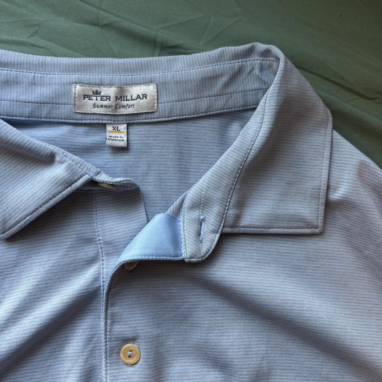 Peter Millar Golf Polo — Blue