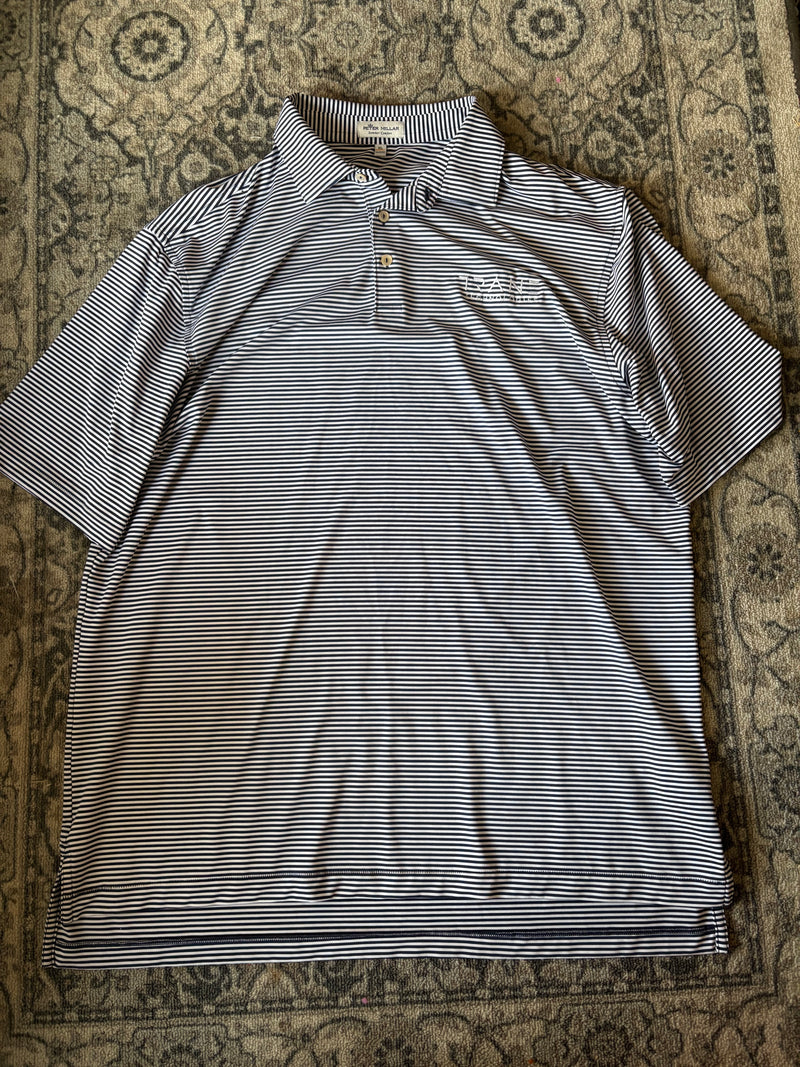 Peter Millar Summer Comfort Striped Polo - Men's XL