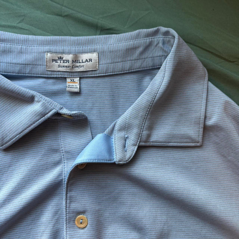 Peter Millar Golf Polo — Blue